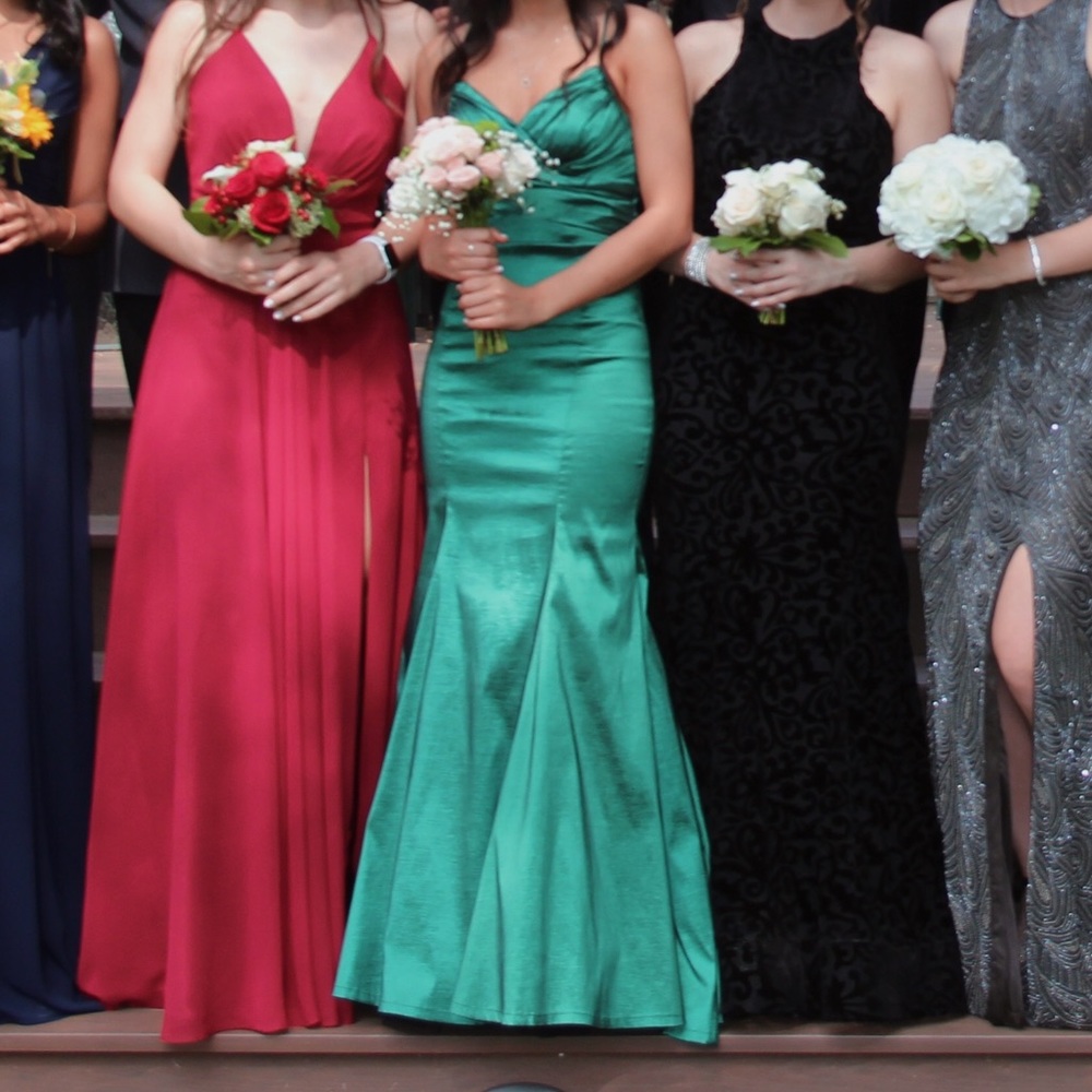 XS Green Prom Dress